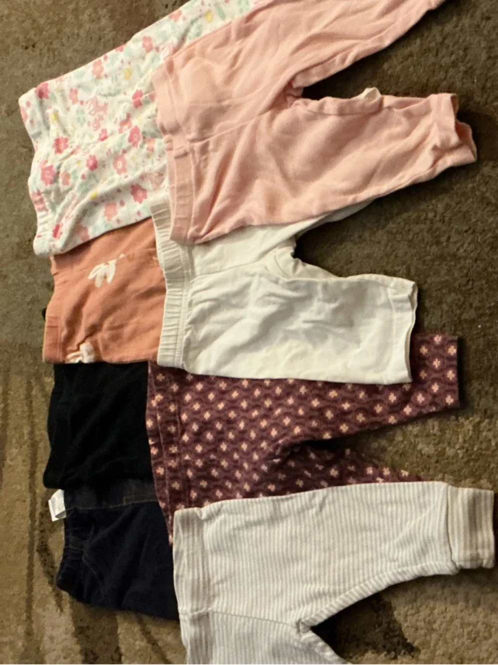 Set of Baby Onsies & Pants 6 month